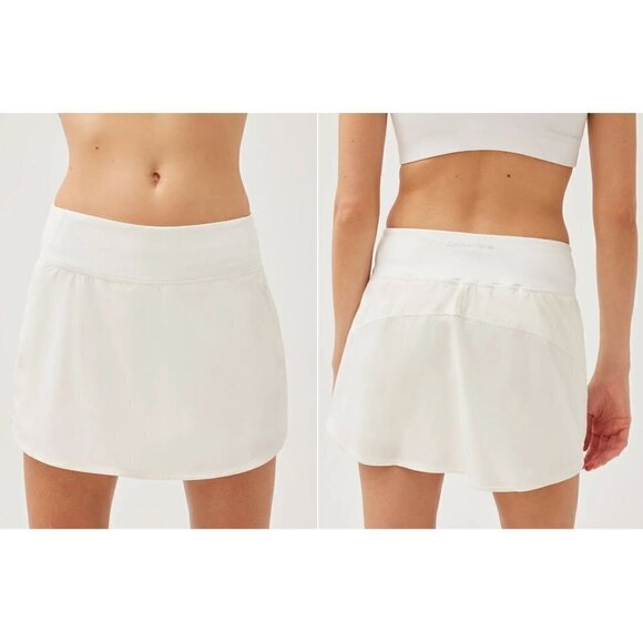 Outdoor Voices NWT Hudson 4" Skort White Size XXS - Picture 1 of 7